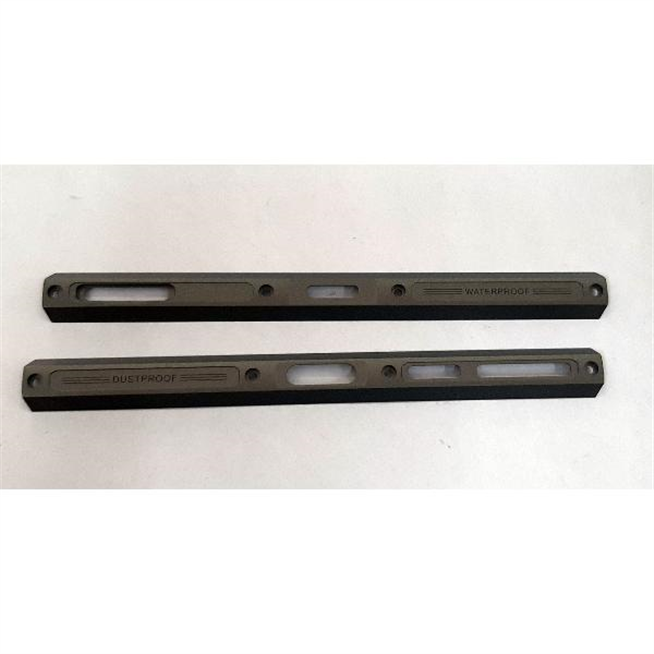 Set 2 embellecedores laterales gris para Blackview BV5900 calidad premium