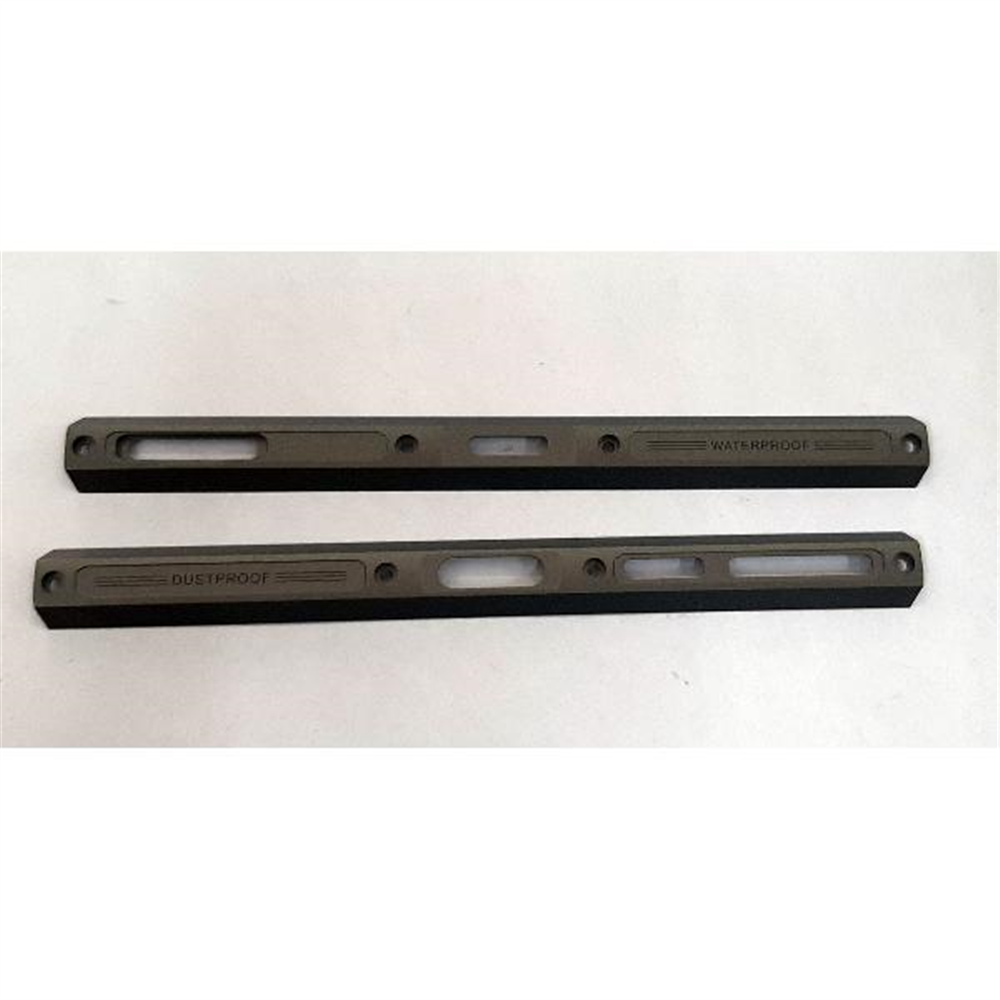 Set 2 embellecedores laterales gris para Blackview BV5900 calidad premium