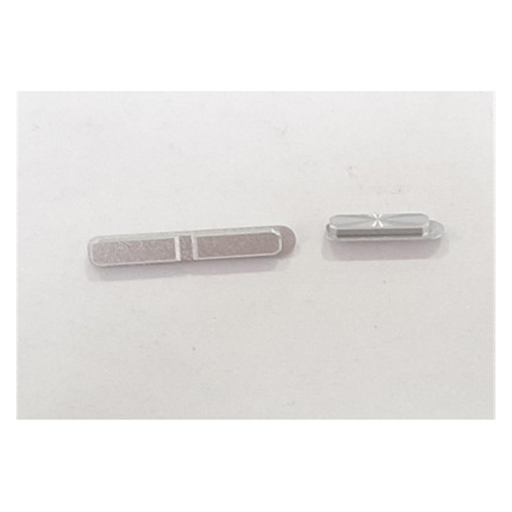 Set boton power y volumen plata para Blackview BV5900 calidad premium