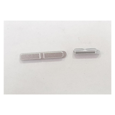 Set boton power y volumen plata para Blackview BV5900 calidad premium