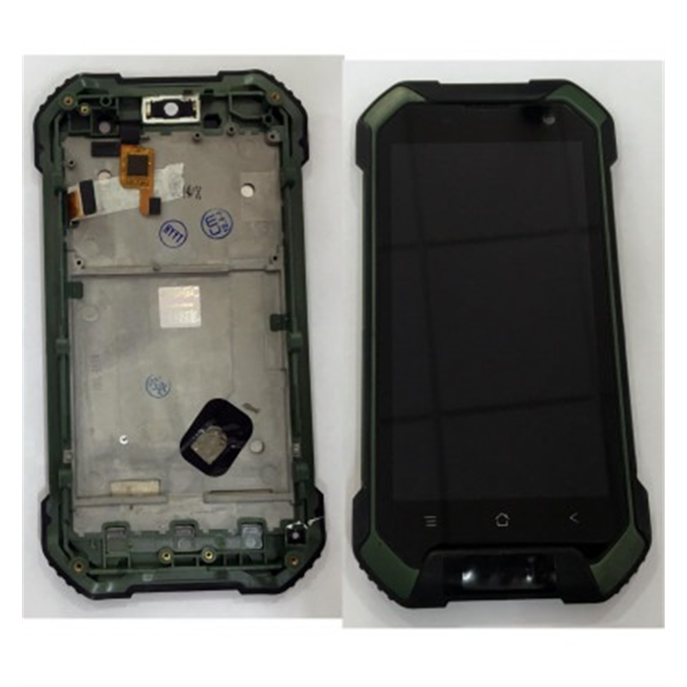 Blackview BV6000 pantalla lcd + tactil negro + marco verde premium