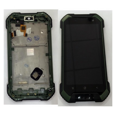 Blackview BV6000 pantalla lcd + tactil negro + marco verde premium
