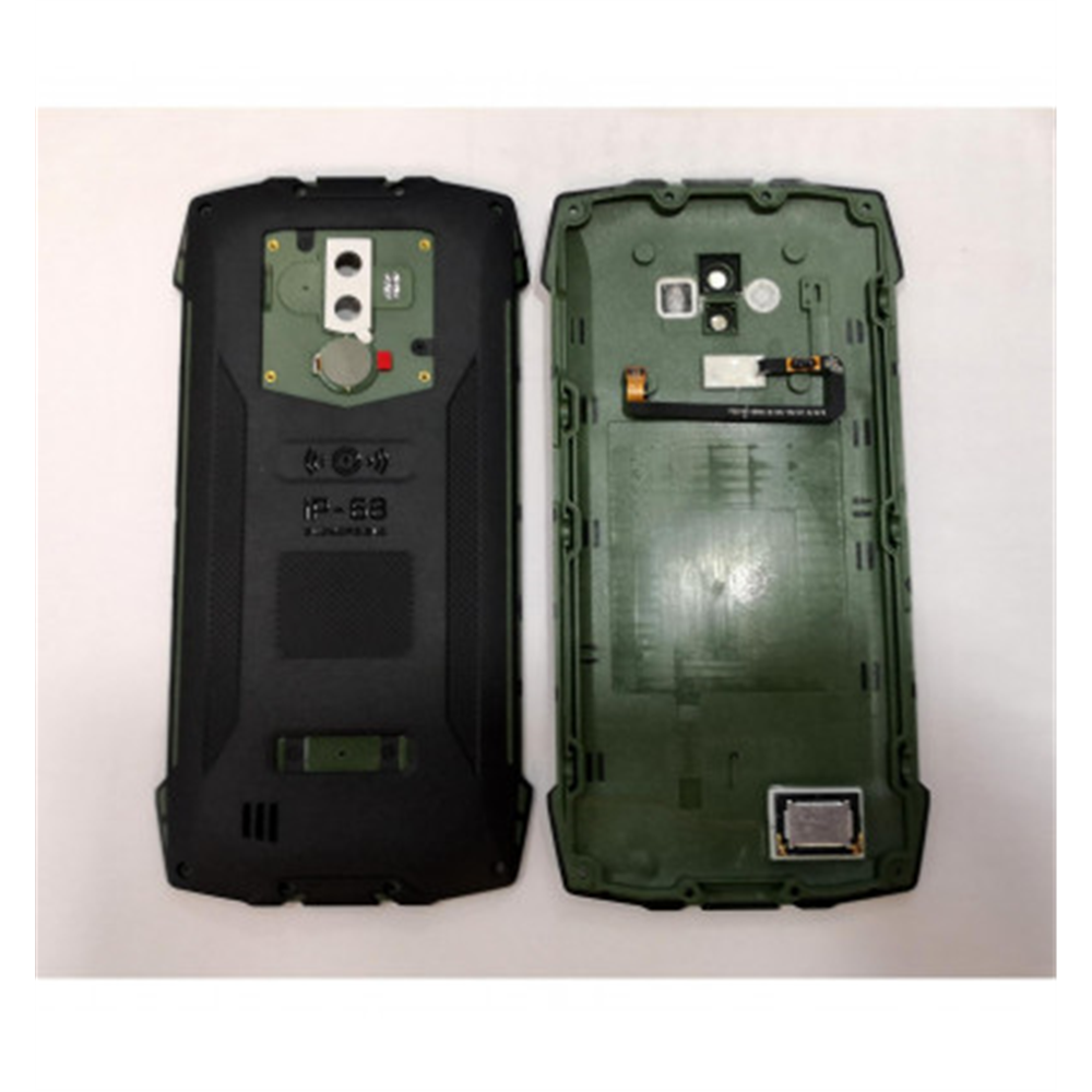 Tapa trasera o tapa bateria verde para Blackview BV6800 BV6800 Pro