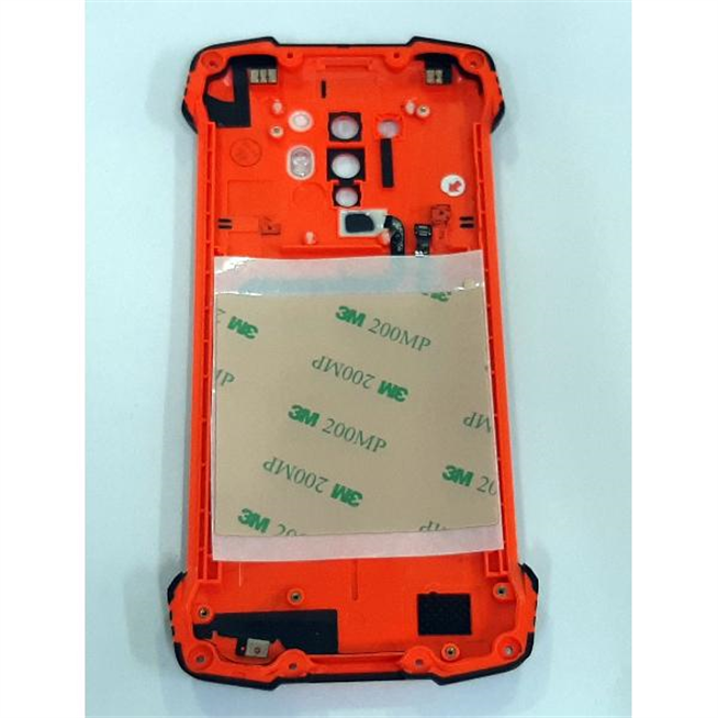 Tapa trasera o tapa bateria naranja para Blackview BV6900