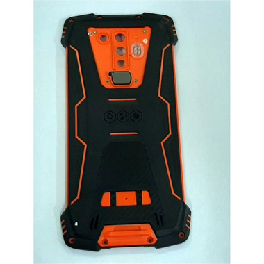 Tapa trasera o tapa bateria naranja para Blackview BV6900