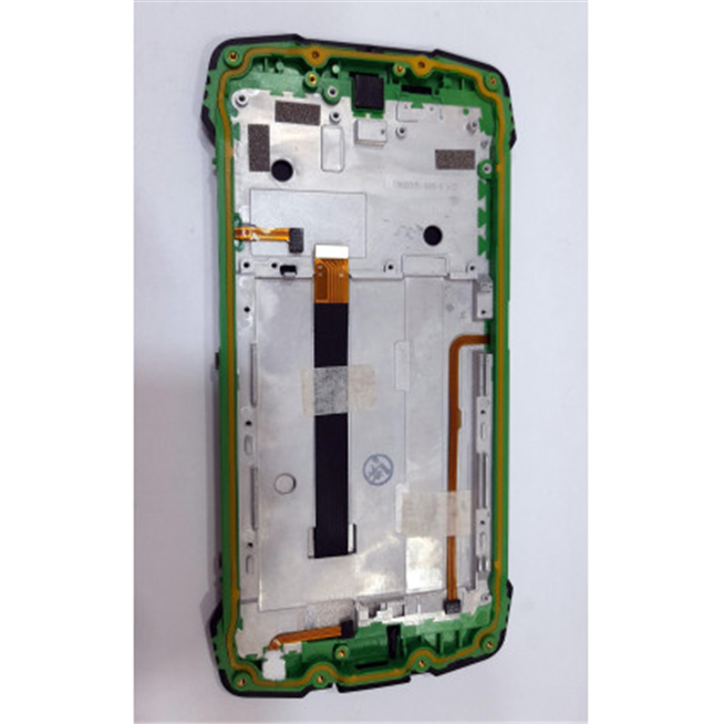 Pantalla lcd para Blackview BV6900 mas tactil negro mas marco verde calidad premium