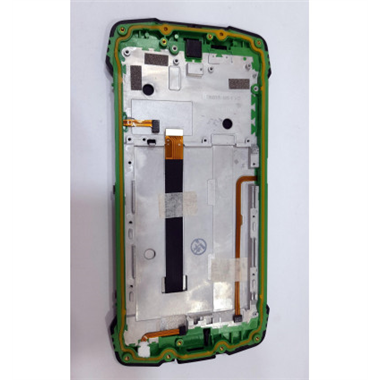Pantalla lcd para Blackview BV6900 mas tactil negro mas marco verde calidad premium