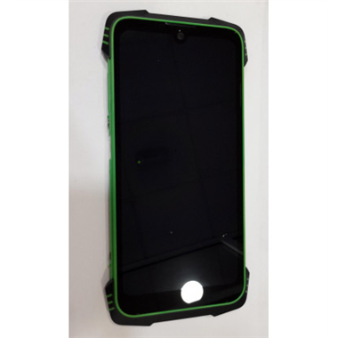 Pantalla lcd para Blackview BV6900 mas tactil negro mas marco verde calidad premium