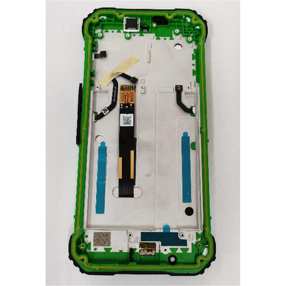 Pantalla lcd para Blackview BV7200 mas tactil negro mas marco verde calidad premium