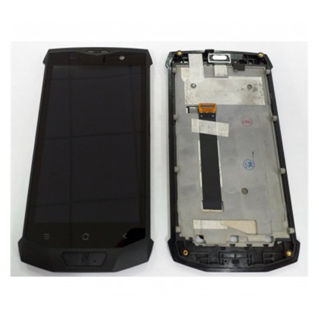 Blackview BV8000 BV8000 Pro pantalla lcd + tactil negro + marco premium