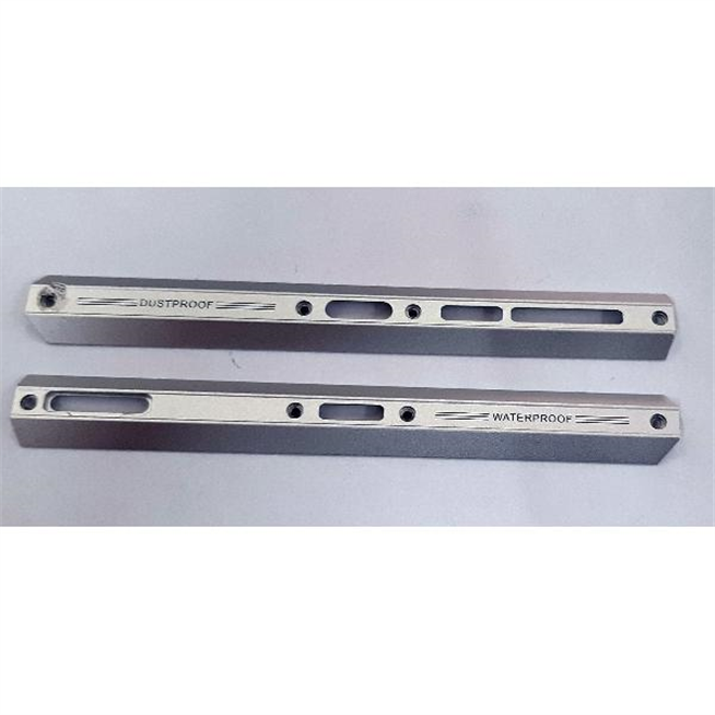 Set 2 embellecedor lateral plata para Blackview BV9100 calidad premium