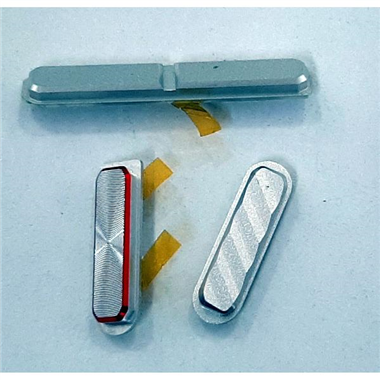 Set 3 botones platas para Blackview BV9100 calidad premium