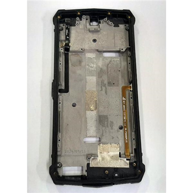 Carcasa central o marco plata para Blackview BV9100 calidad premium