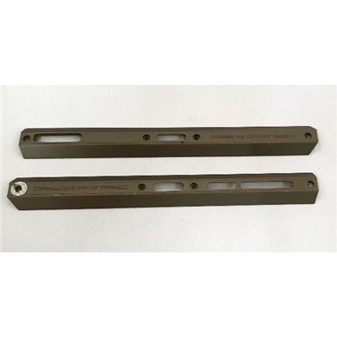 Set 2 embellecedores laterales gris para Blackview BV9100 calidad premium