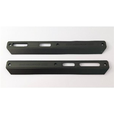 Set 2 embellecedores grises para Blackview BV9300 Pro calidad premium