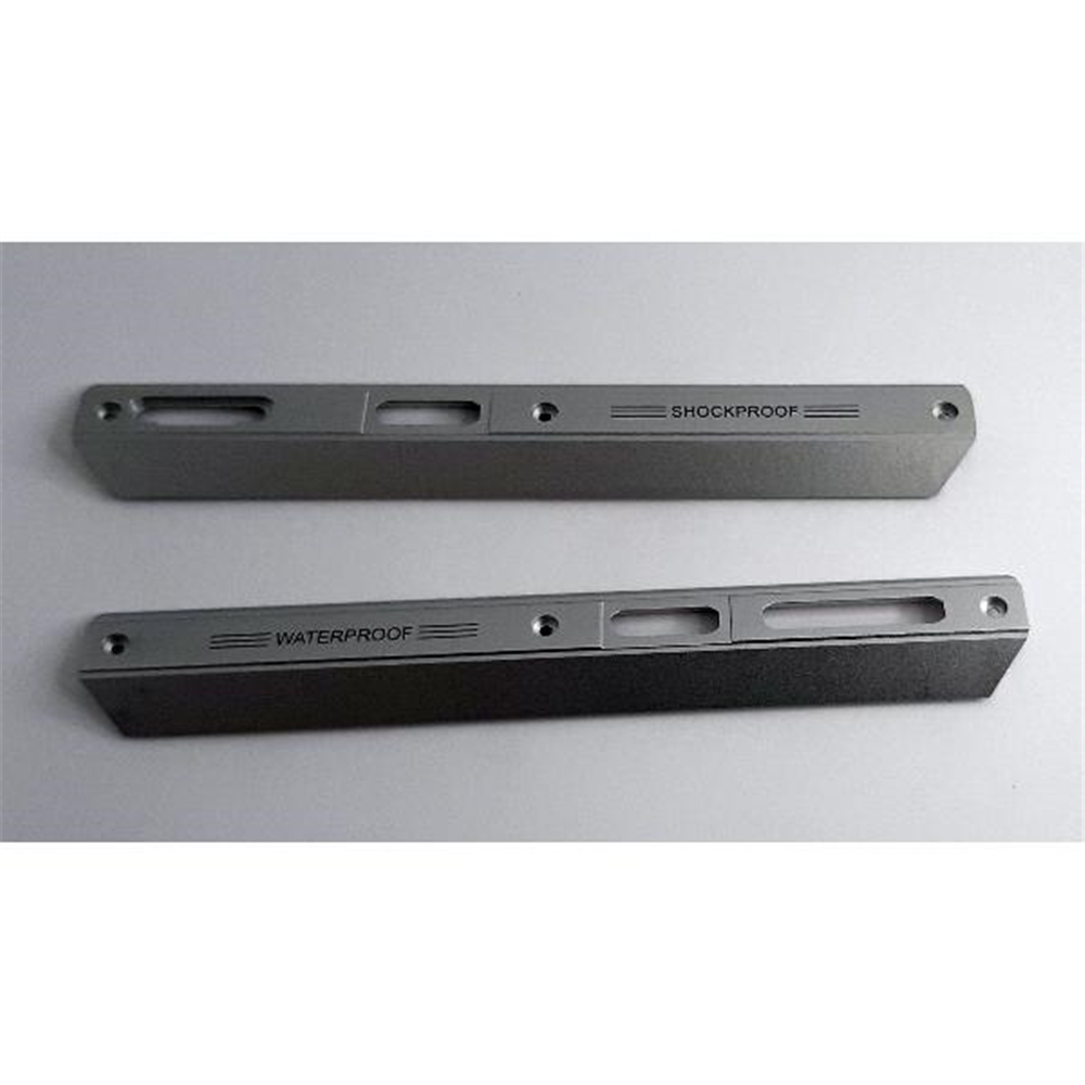 Set 2 embelledor lateral plata para Blackview BV9300 calidad premium