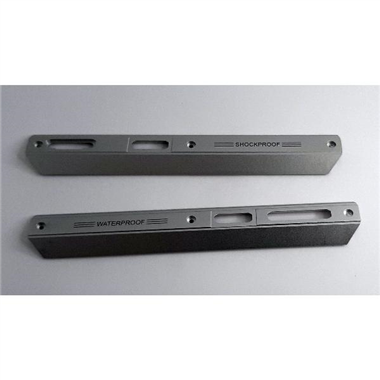 Set 2 embelledor lateral plata para Blackview BV9300 calidad premium