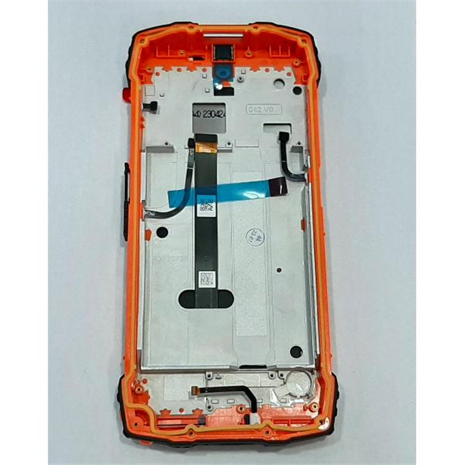 Pantalla lcd para Blackview BV9300 mas tactil negro mas marco naranja calidad premium