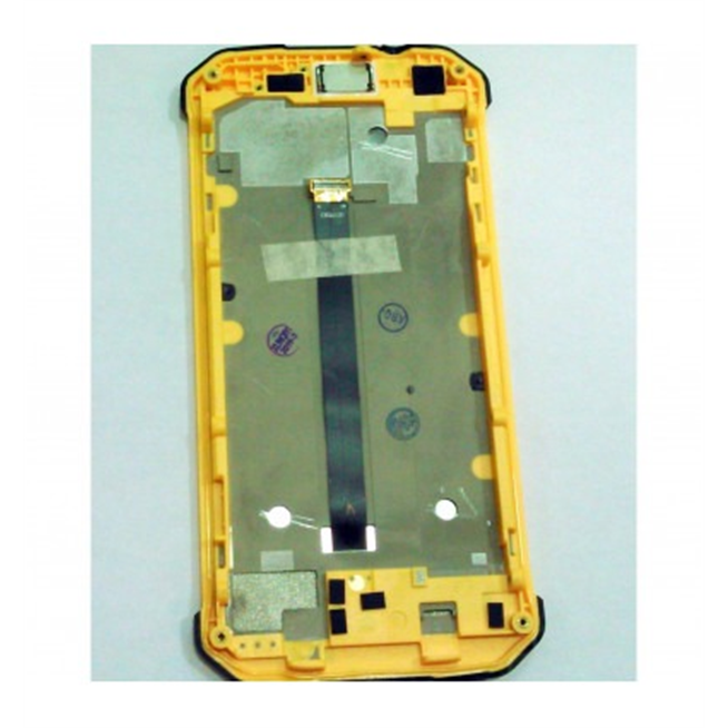 Blackview BV9500 BV9500 Pro pantalla lcd + tactil negro + marco naranja premium