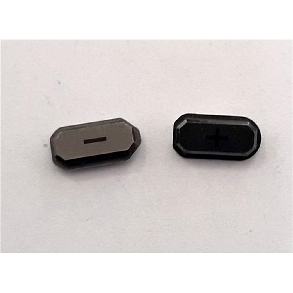 Set 2 botones volumen gris para Blackview BV9500 BV9500 Pro calidad premium