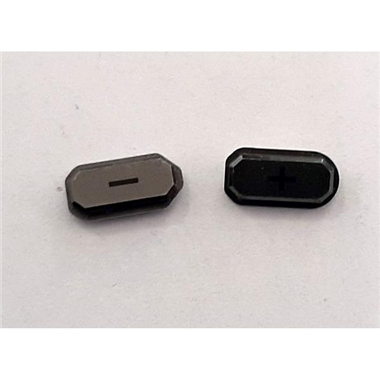 Set 2 botones volumen gris para Blackview BV9500 BV9500 Pro calidad premium