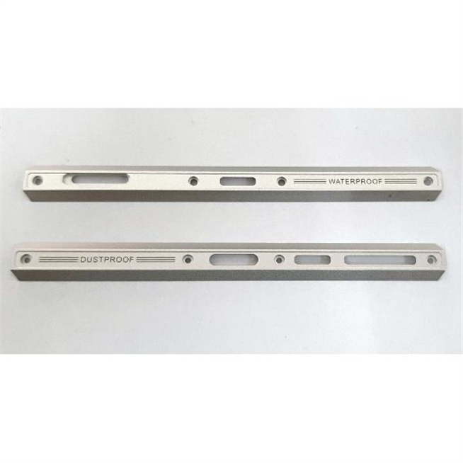 Set 2 embellecedores laterales plata para Blackview BV9600 BV9600 Pro BV9600E calidad premium