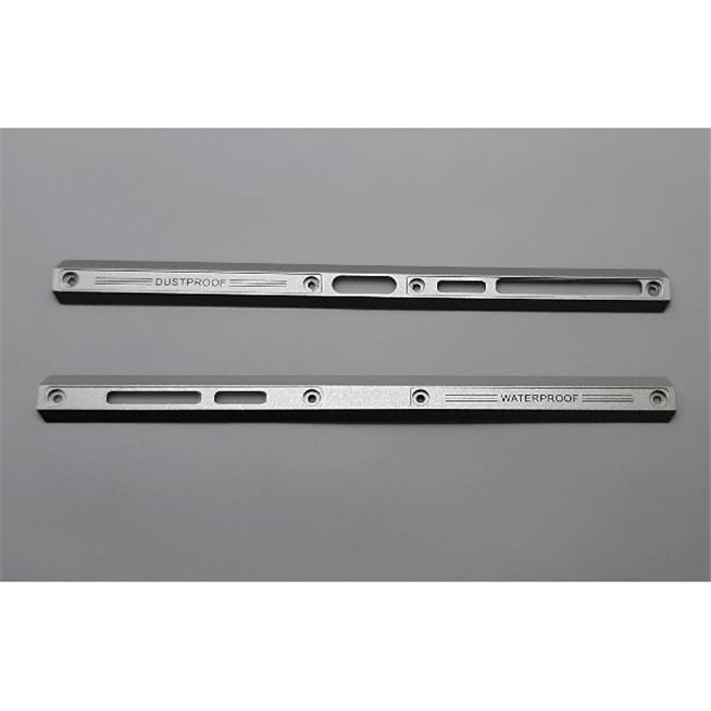 Set 2 embellecedor lateral plata para Blackview BV9800 BV9800 Pro calidad premium