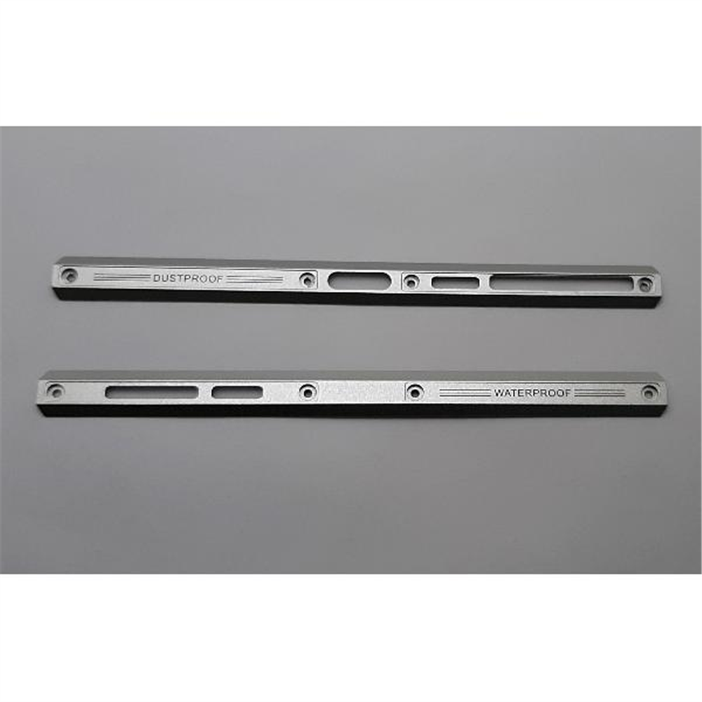 Set 2 embellecedor lateral plata para Blackview BV9800 BV9800 Pro calidad premium