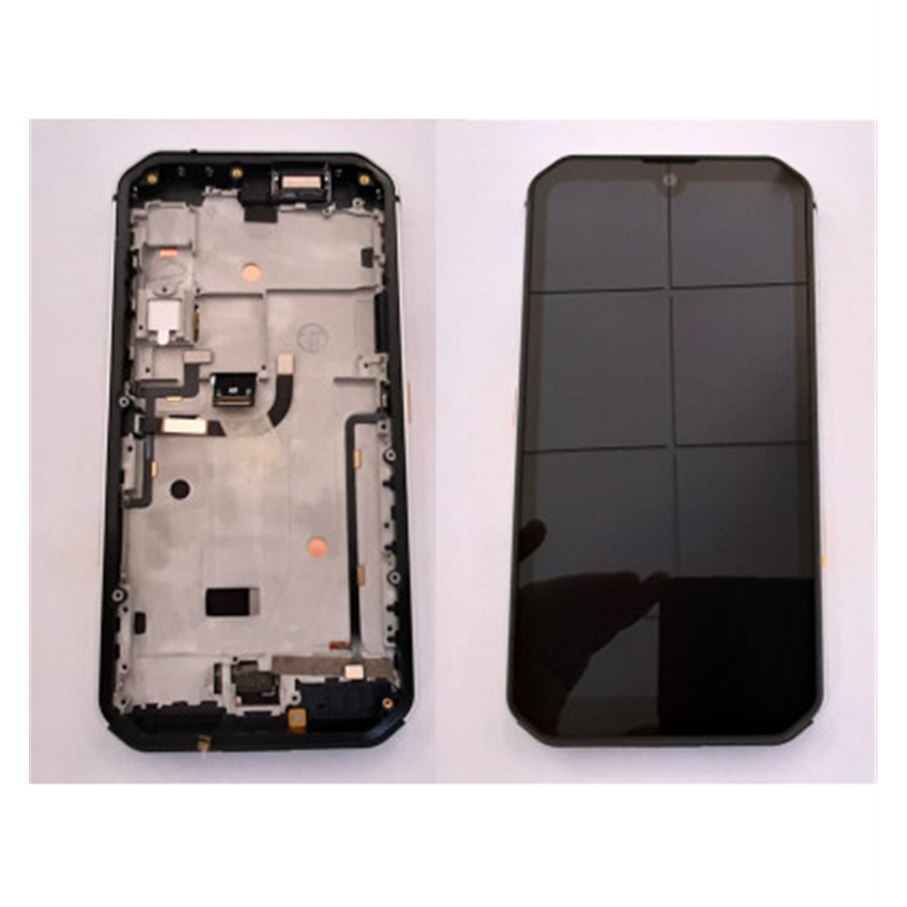 Pantalla lcd para Blackview BV9900  mas tactil negro mas marco plata calidad premium