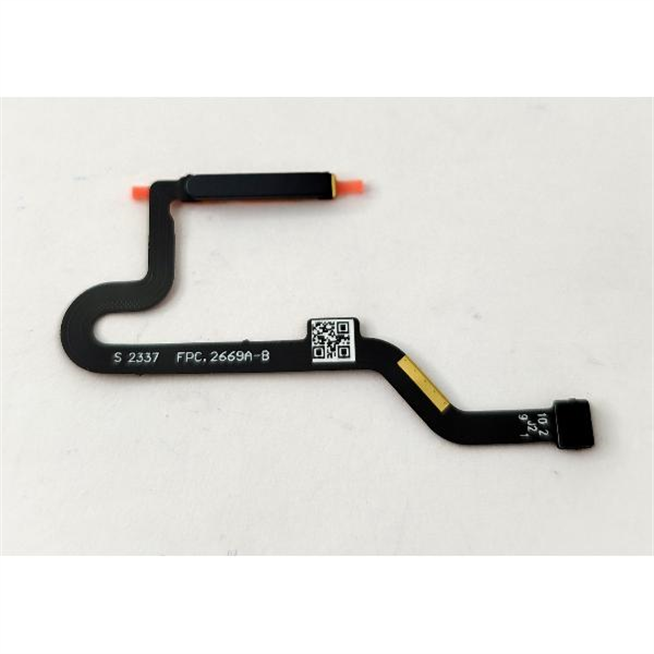 Flex sensor de huella gris para Blackview Oscal C70 calidad premium