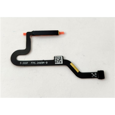 Flex sensor de huella gris para Blackview Oscal C70 calidad premium
