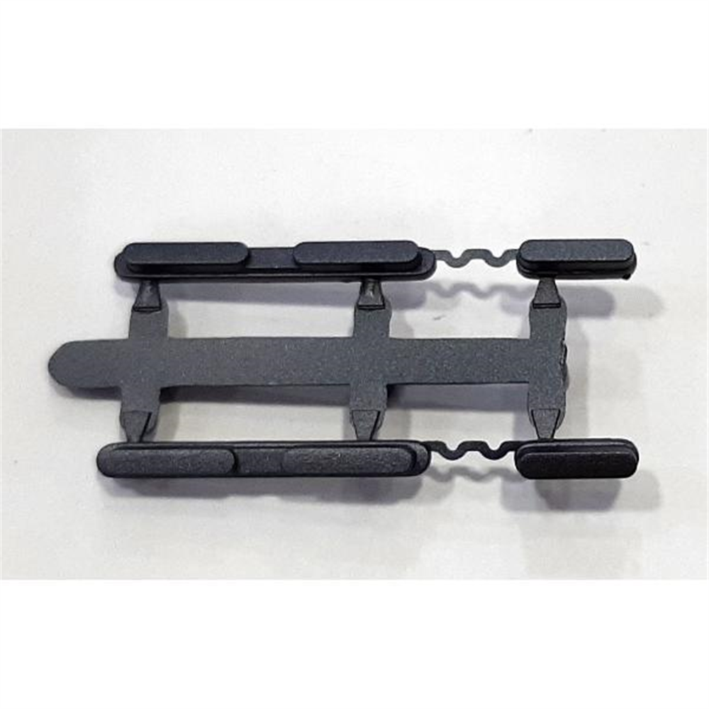 Set 2 botones negros para Blackview Oscal Pad 10 calidad premium