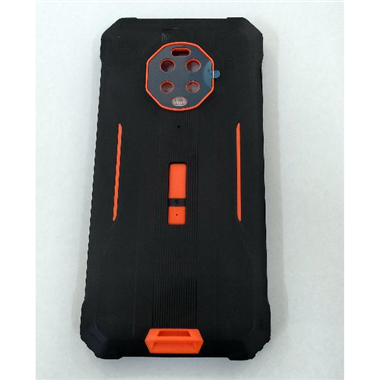 Carcasa trasera o tapa trasera naranja para Blackview Oscal S60