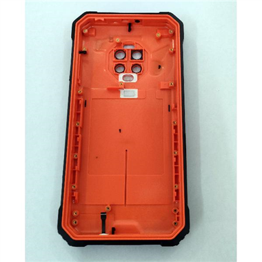 Carcasa trasera o tapa trasera naranja para Blackview Oscal S60