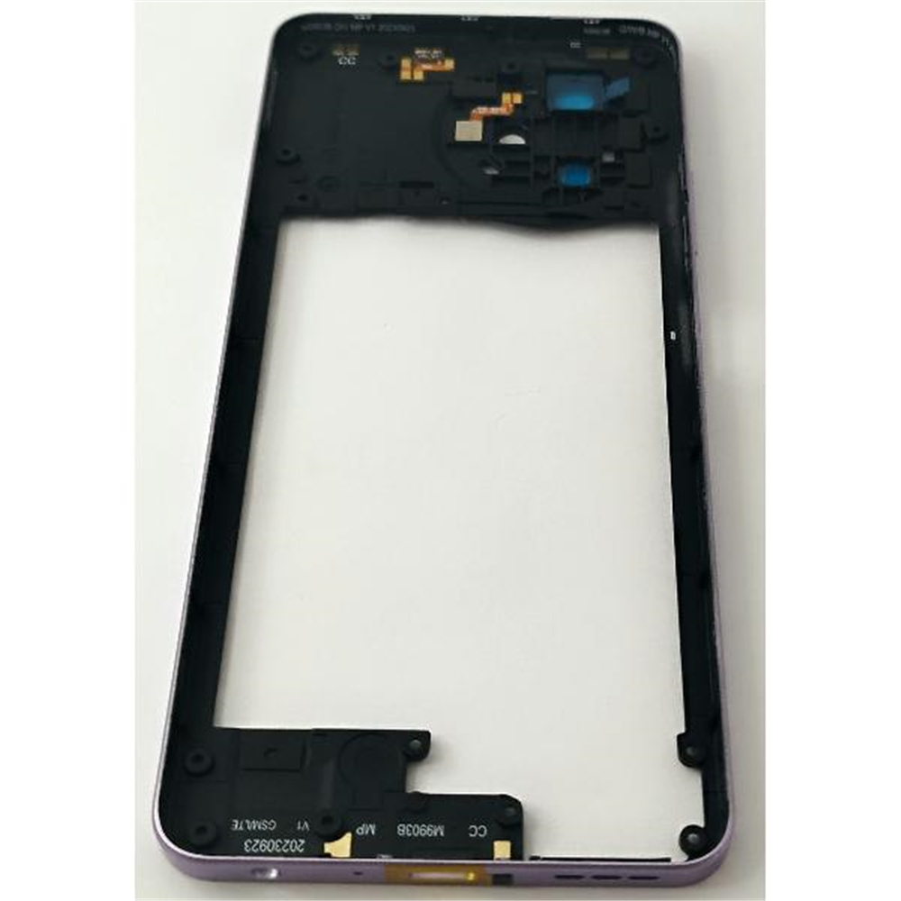 Carcasa o marco central morado para Blackview Oscal Tiger 12 