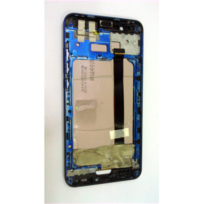 Pantalla LCD mas tactil negro mas marco azul para Blackview P6000 Calidad Premium