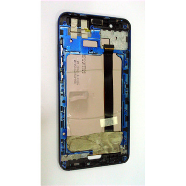 Pantalla LCD mas tactil negro mas marco azul para Blackview P6000 Calidad Premium