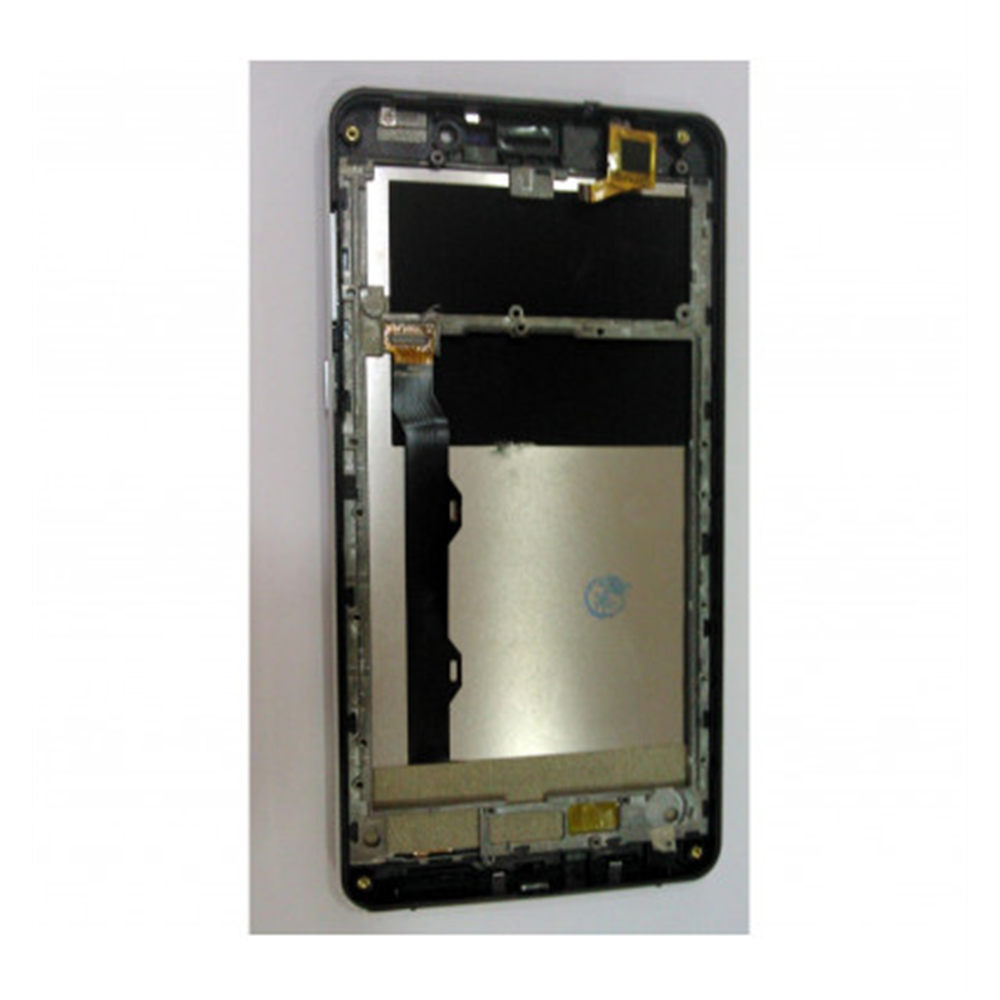 Pantalla lcd para Blackview R6 mas tactil negro mas marco plata calidad premium