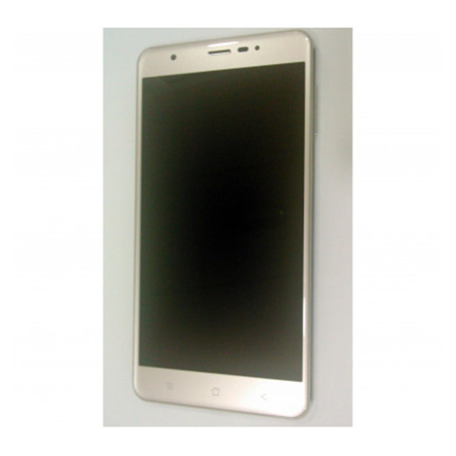 Pantalla lcd para blackview r6 mas tactil dorado mas marco plata calidad premium