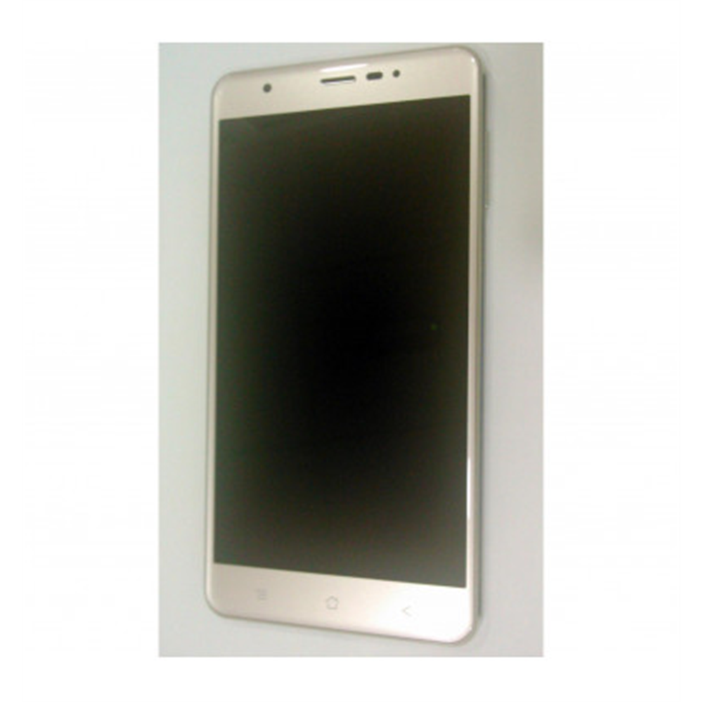 Pantalla lcd para blackview r6 mas tactil dorado mas marco plata calidad premium