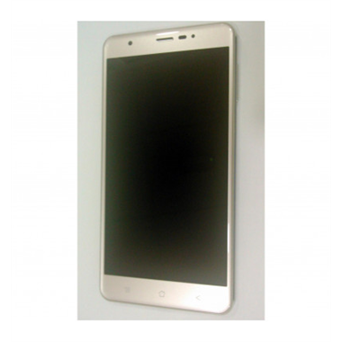 Pantalla lcd para blackview r6 mas tactil dorado mas marco plata calidad premium