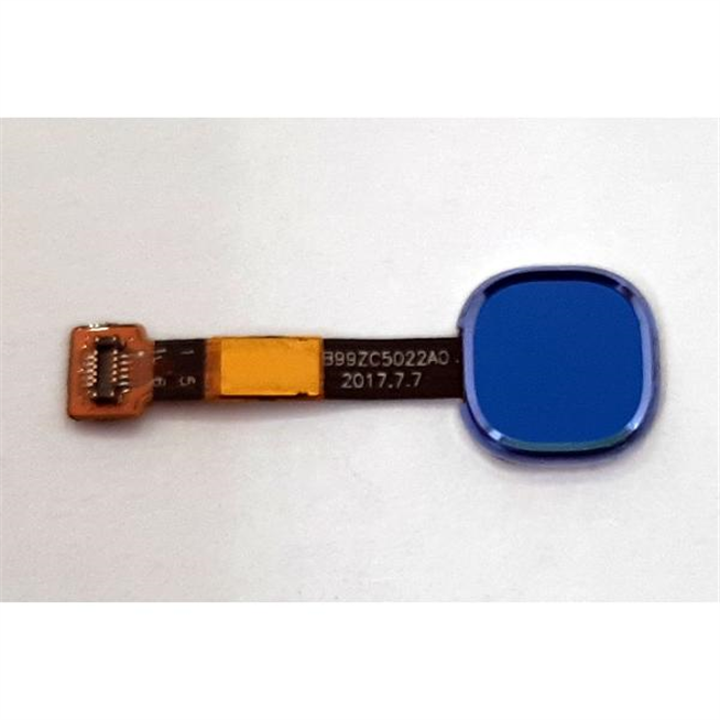Flex boton home azul para Blackview S8 calidad premium