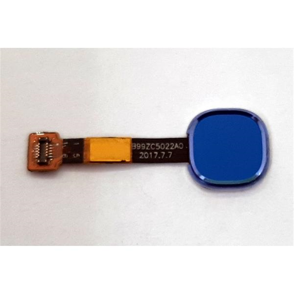 Flex boton home azul para Blackview S8 calidad premium