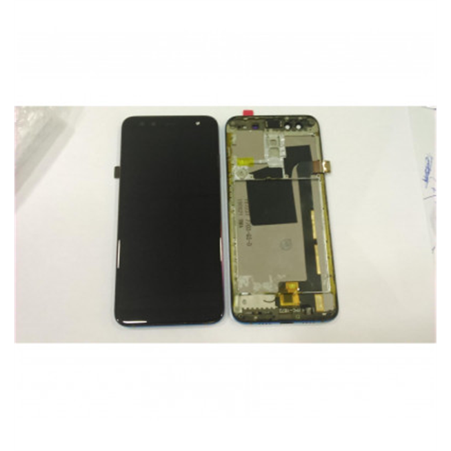 Pantalla LCD para Blackview S8 mas tactil negro mas marco azul