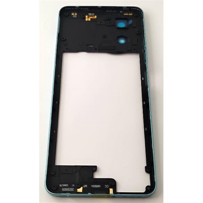 Carcasa o marco central azul para Blackview Shark 8