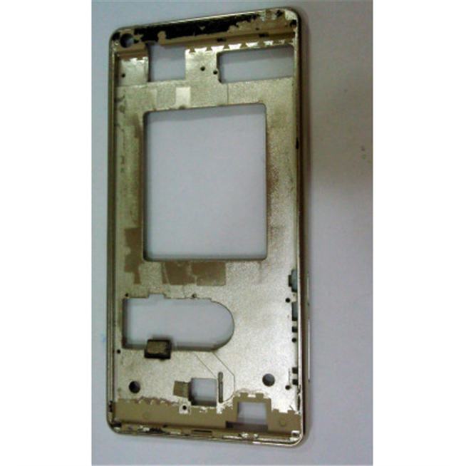 carcasa o marco frontal dorado para Bluboo D5 Pro calidad premium