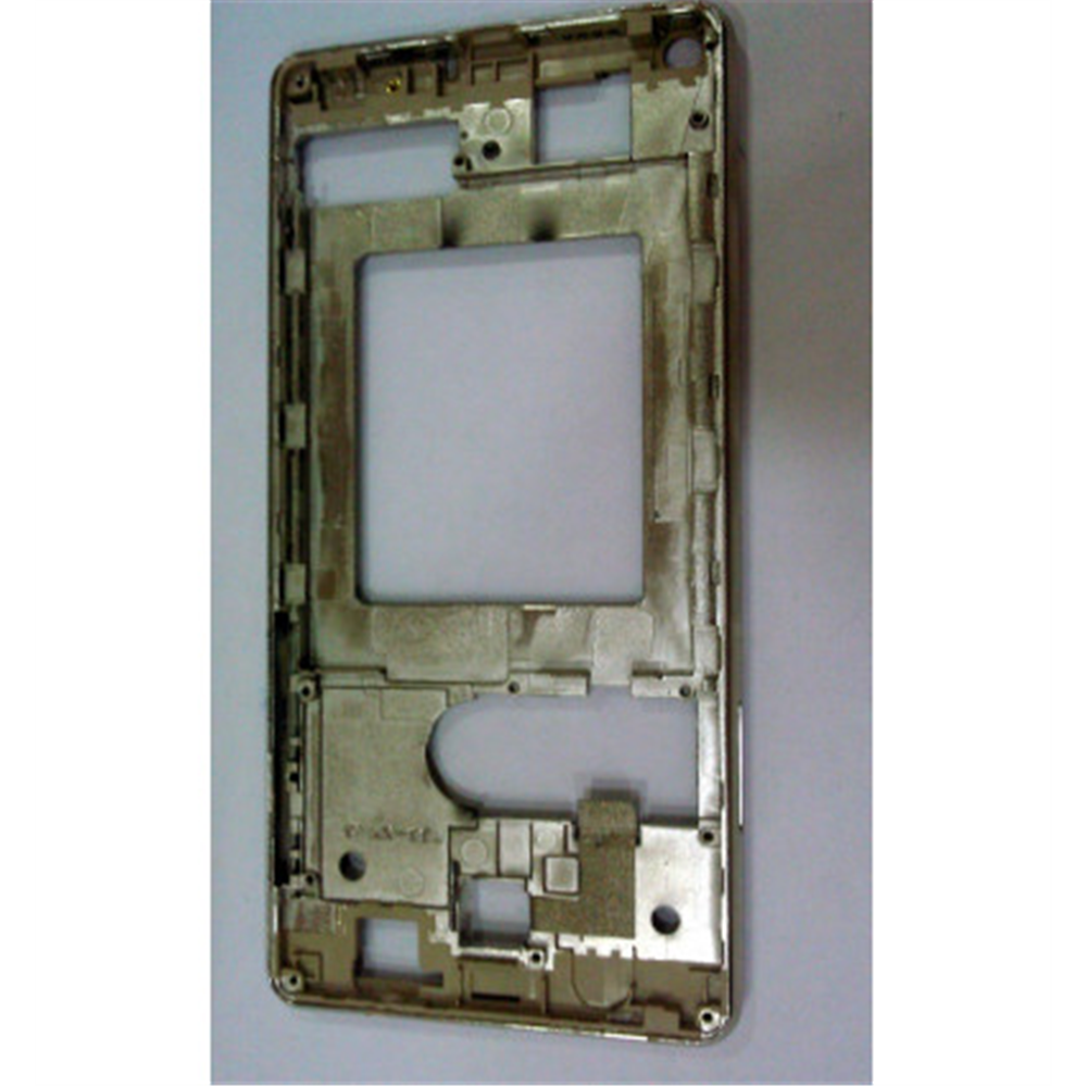 carcasa o marco frontal dorado para Bluboo D5 Pro calidad premium