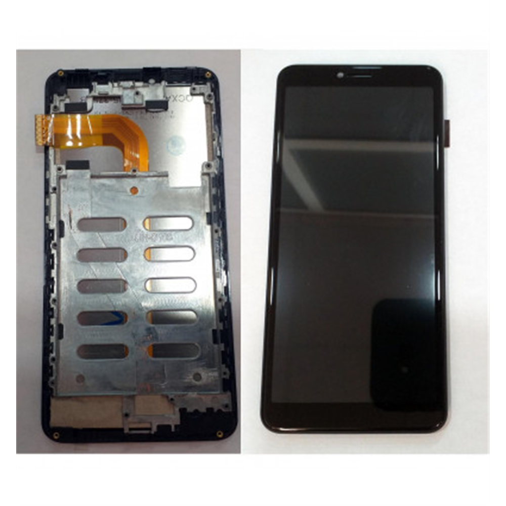 Bluboo D6 pantalla lcd + tactil negro + marco negro