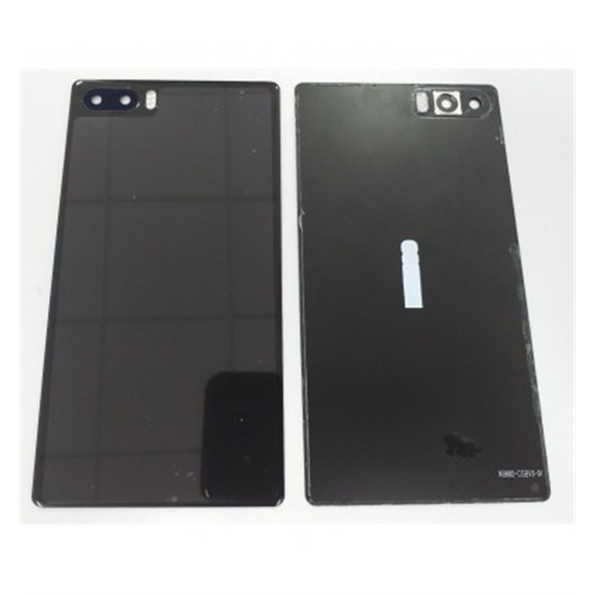 Bluboo S1 tapa trasera o tapa bateria negra con lente camara