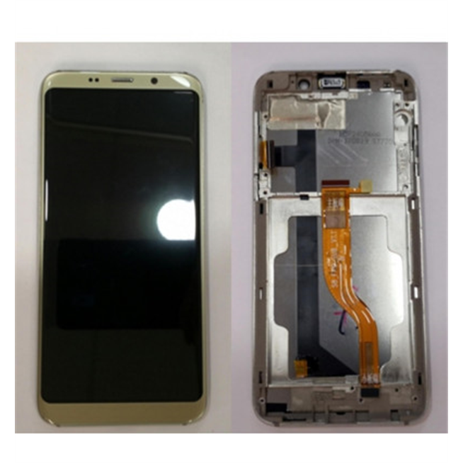 Pantalla LCD para Bluboo S8 mas tactil dorado mas marco dorado